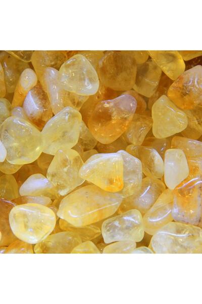 NBS Beautiful Naturel Stones Para Taşı Sitrin Tımbıl 1-3 cm Cüzdan , Çanta taşı