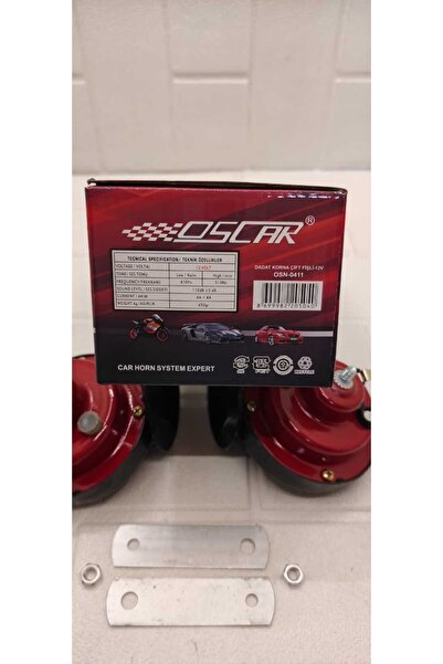 Oscar Dadat Da Dat Dat Dat Salyangoz Korna 12 V - 110 Db Çift Fişli