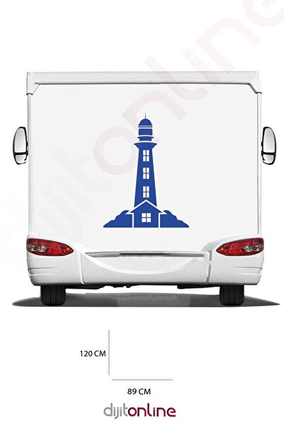 Dijitonline Autocolant pentru Rulotă - Autocolant Far - 89x120 Cm