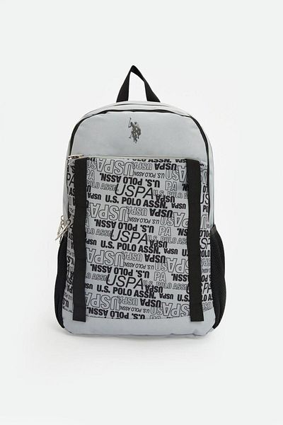 U.S. Polo Assn. Πόλο Ασν. 23225 Σχολικό Σακίδιο Γκρι