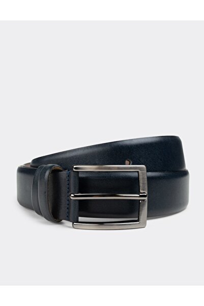Bosskan Genuine Leather Classic Plain Suit Belt