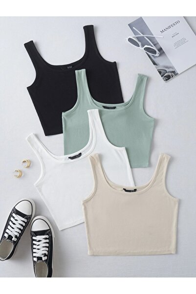 Richarlison Дамска горна блуза с черно-бяло-зелено-кафяво