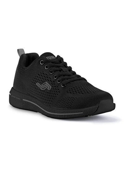 Jump Comfort 1692-24937-24938 Anatomik Tabanlı Unisex Yürüyüş & Koşu Ayakkabısı SİYAH