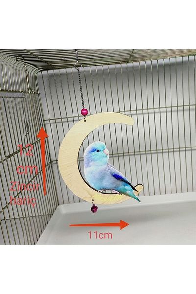 Alice Budgie Bell Roost Swing