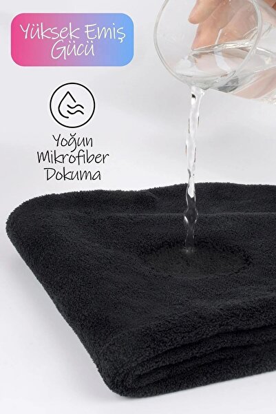 Ozsport Товстий мікрофібровий рушник для волосся, пляжний рушник, рушник для басейну, рушник для витирання волосся, рушник для голови, рожевий