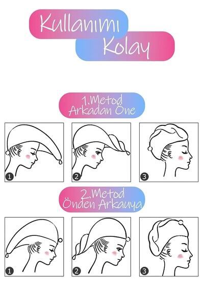 Ozsport Товстий мікрофібровий рушник для волосся, пляжний рушник, рушник для басейну, рушник для витирання волосся, рушник для голови, рожевий