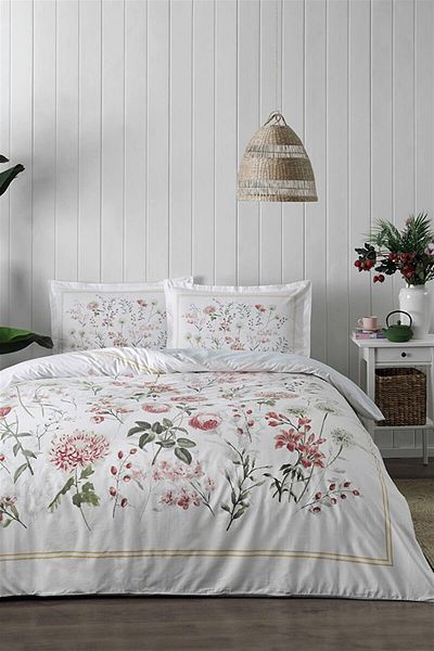 Özdilek Priano King Size Duvet Cover Set White