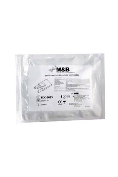 M&B AED 7000 Yetişkin Defibrilatör Pedi defibilatör pad MEDWELT AED7000