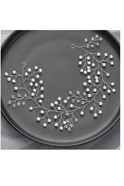 bba new trend CORONĂ DE MIREASĂ CU PERLE CORONĂ DE MIREASĂ, ACCESORIUL DE PĂR...