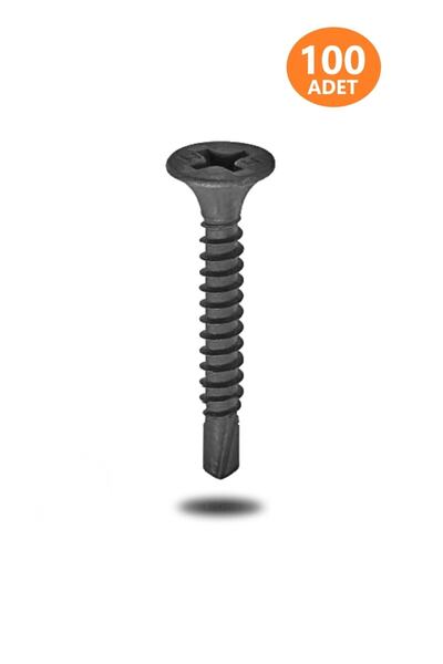 ŞENEL Yapı Market YHB Matkap Uçlu Siyah Alçıpan Vidası 3.5x25 Akıllı Vida