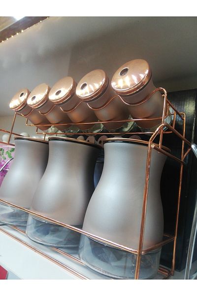 ACAR 8 Piece Spice Set with Stand Algae-010098