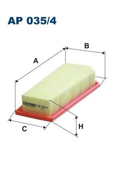 Filtron AP035/4 Air Filter (Mercedes M271 W204-212 Cgi) (WC421617)