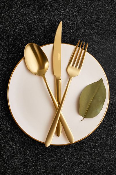 Amboss Rigel Gold Matte - 72 Piece Cutlery Set