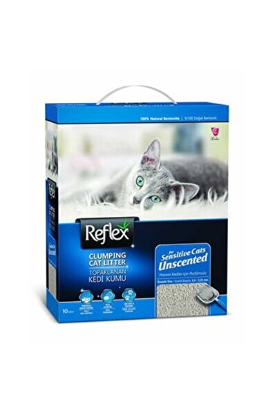 Reflex Sensitive Kokusuz Bentonit Kedi Kumu 10 Lt - Farmapets