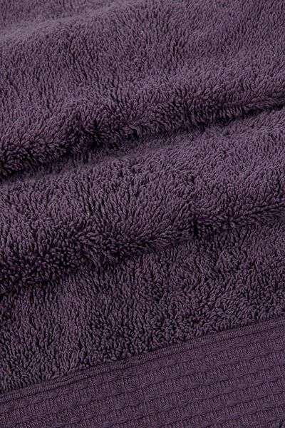 English Home Pure Basic Face Towel 50x90 Cm Dark Purple