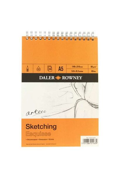 Daler Rowney Sketchbook A5 Spiral 95Gr. 5629387