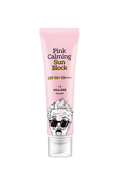 Village 11 Factory Güneş Koruyucu & Makyaj Bazı - Pink Calming Sun Block SPF5...