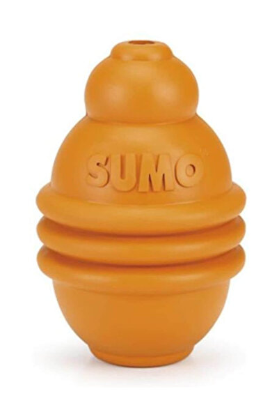 Beeztees لعبة كلب السومو برتقالي كبير 15 سم
