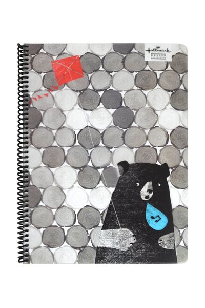 HALLMARK Flex Up Spiral A4 80 Sheets Checkered Notebook Hmark6122-K /