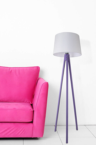 Modelight Tripod Lambader Lila Ayak / Beyaz Şapka