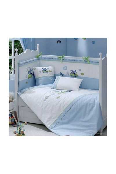 Funna Baby Leo Teo 8 Parça 80x140 Bebek Beşik Uyku Seti 4101