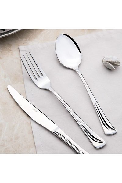 Nehir Maxi Simple 12-Person 89-Piece Boxed Cutlery Set