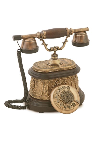 Anna Bell Hisar Ahşap Eskitme Telefon