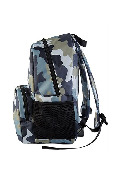Carrier Thing Green Camouflage Patterned Unisex Small Backpack