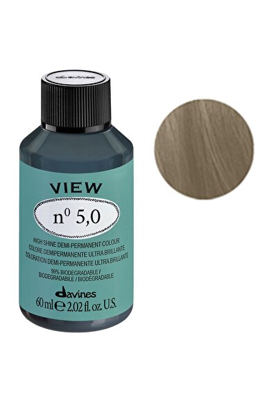Davines View Yarı Kalıcı Saç Boyası 60 ml - 5,0 Açık Kahve 8004608259954 (Oks...