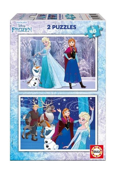 EDUCA Frozen 2X48 Piece Puzzle /