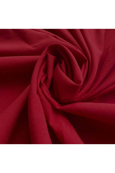 Akteks Red Tericoton Fabric (150cm Width)