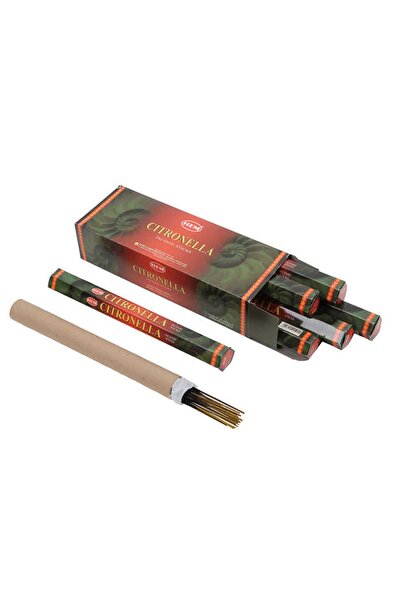 Genel Markalar HEM Limon Otu Bitki Özlü Hexa Çubuk Tütsü (120 Çubuk)