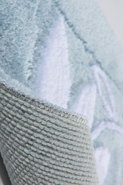 Chilai Home Ακρυλικό Σετ πατάκι μπάνιου Daisy Blue 2 τεμαχίων