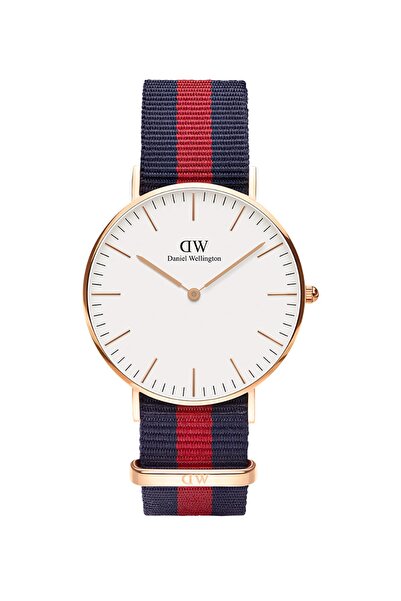Daniel Wellington Ρολόι DW00100029, unisex, 40 χιλιοστά, Δερμάτινο, Καφέ