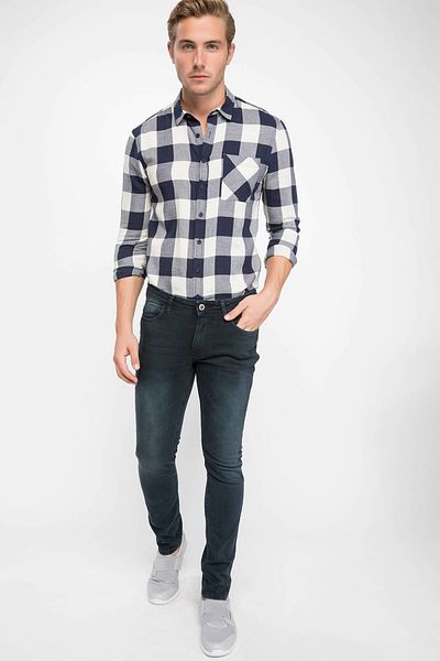 DeFacto Παντελόνι Jean Slim Fit Pedro