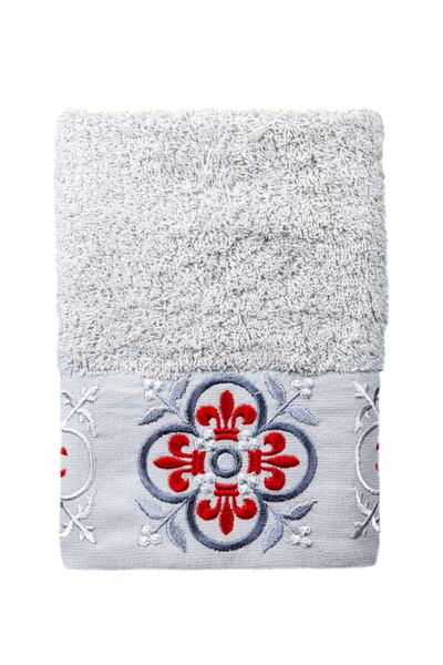 Minteks Пастораль 30X50 см. Ірис - Сірий рушник