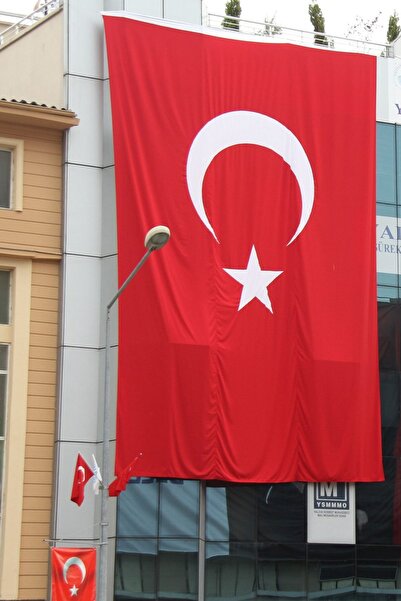 bayrakal Türk Bayrağı Alpaka Kumaş 5x7,5m.