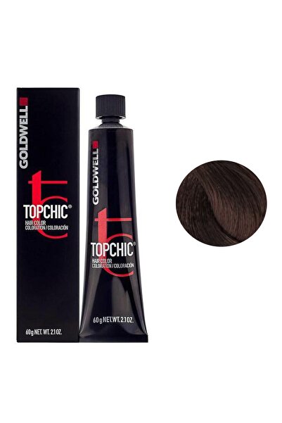 GOLDWELL Topchic Βαφή Μαλλιών 4NA Μεσαίο Ξανθό Καφέ, 60 ml