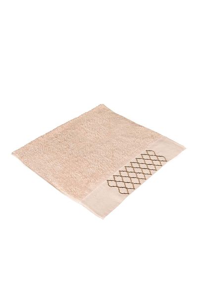 Minteks رعوية 50X90 سمآريس - منشفة قهوة سوداء
