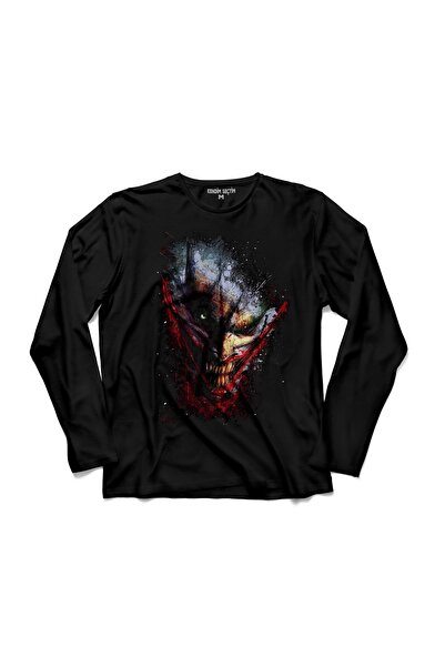 Kendim Seçtim Μπλουζάκι με μακριά μανίκια Batman The Dark Knight New Joker Da...