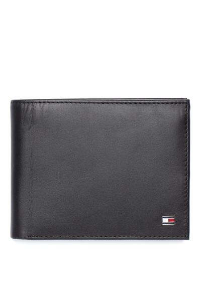 Tommy Hilfiger Men's Black Wallet AM0AM00657