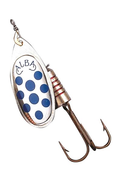Albastar 202 Rems Rotating Fishing Spoon White 3.5 Gr (No: 1)