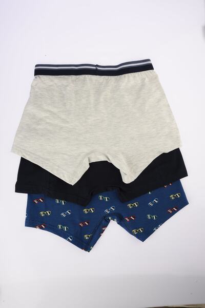Trendyol Collection Πολύχρωμα τυπωμένα κουτιά 3 συσκευασιών TMNAW20BX0010