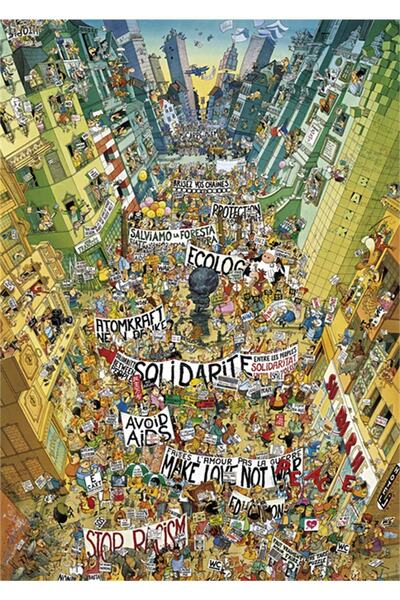 Heye Puzzle Heye Protest ! Degano 2000 Parça Puzzle /