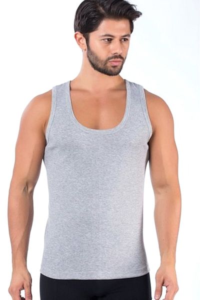 Erdem Men's Gray Elestan Athlete 3 Pack Cotton