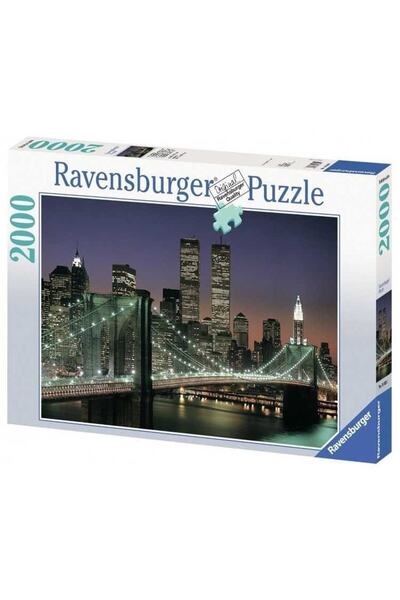 RAVENSBURGER New York 2000 Parça Panoramik Puzzle /