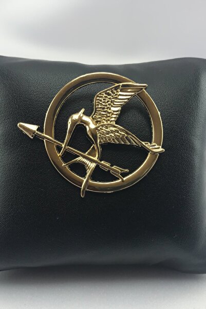 Zaim Aksesuar Gold Alaycı Kuş Broş 159