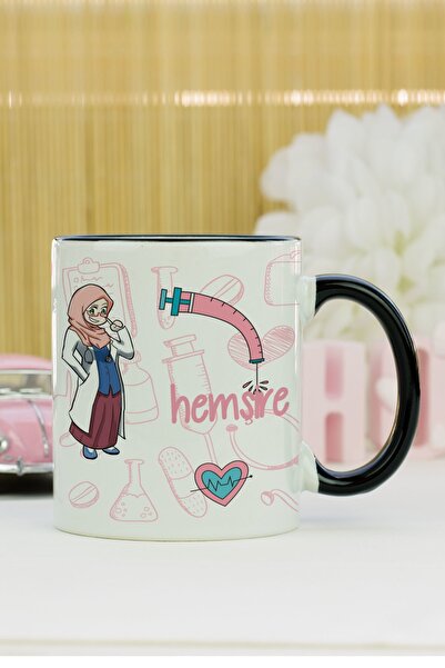 Hediyelen كوب ممرضة أسود