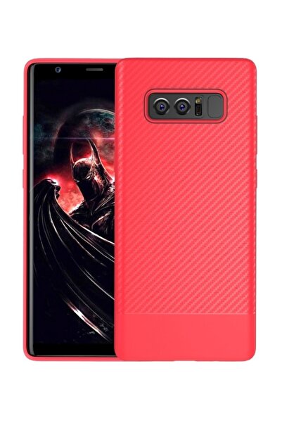 Ally Mobile Ally Galaxy Note 8 Carbon Fiber Dokulu Premium Soft Silikon Kılıf...