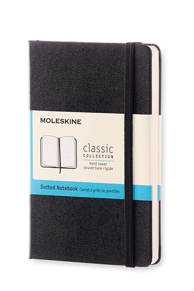Moleskine Noktalı Defter (SİYAH-COPERȚĂ DUPA)